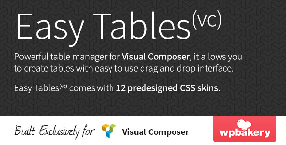 easy-tables easy-tables
